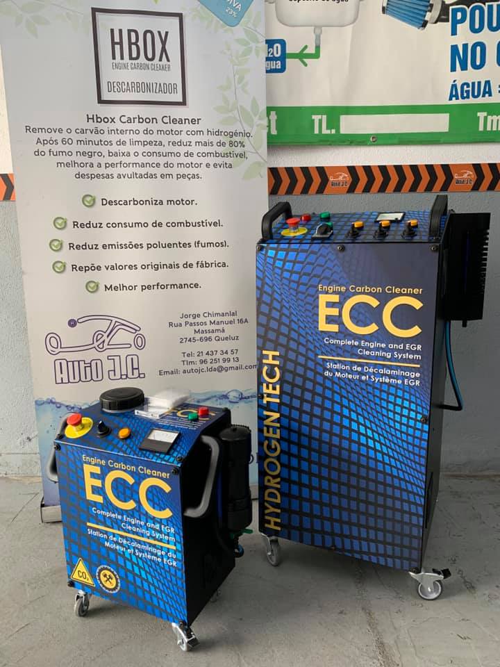 Máquinas de descarbonização na AutoJC (Cadaval)