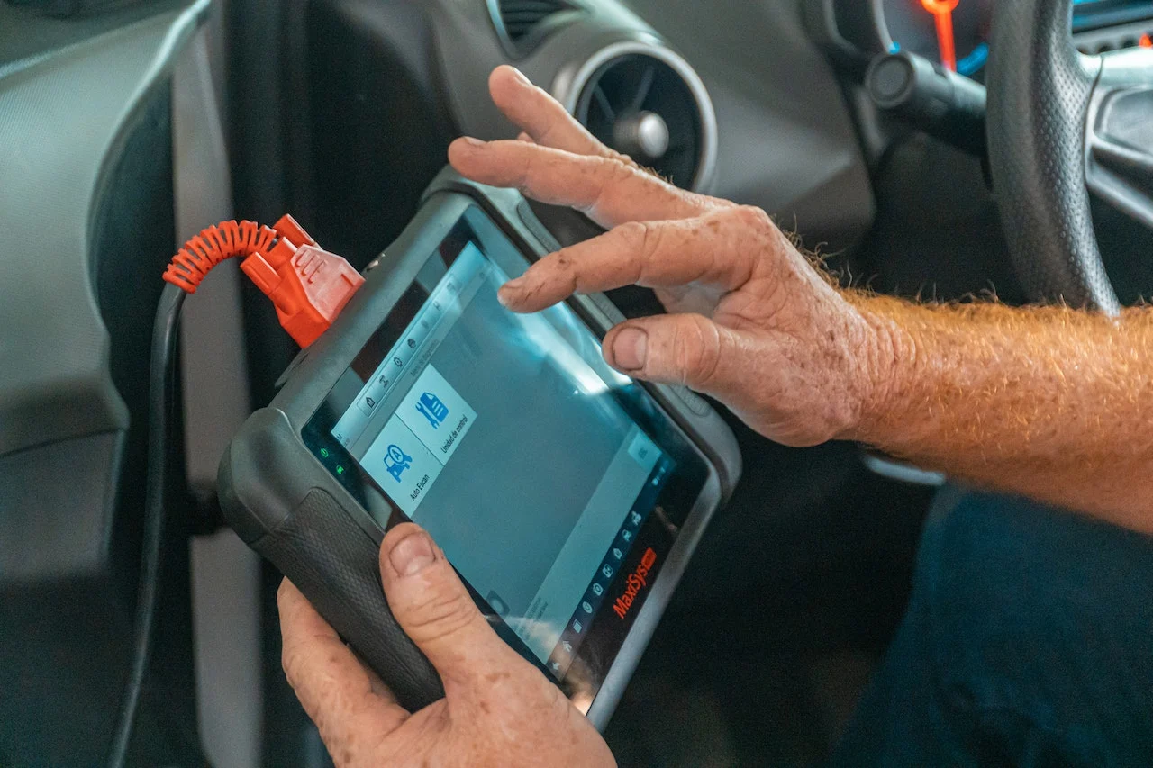 Diagnóstico eletrónico automóvel